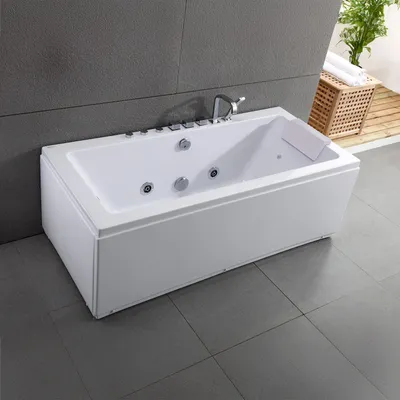 Produktbild von Whirlpool-Badewanne  Sikinos white Jets  170 x78 x60 cm