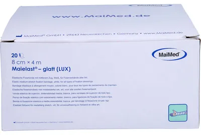 Produktbild von Elastische Fixierbinde 8cm x 4m, 20 St BIN
