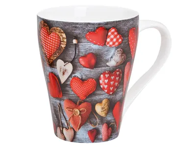 Obrázok produktu pre KupMa Valentínsky hrnček so srdiečkami