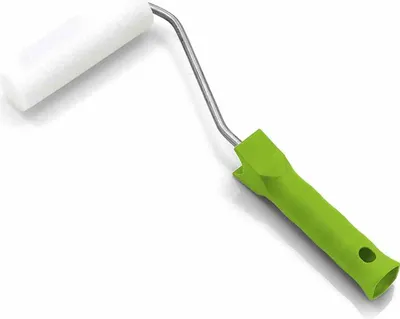 Produktbild von Lackierroller B.100mm Bügellänge 280mm Schaumstoff Fein m.Bügel Bügel-Ø 6mm