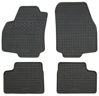 Gummifußmatten Set 4-teilig für Opel Astra H (2005-), schwarz