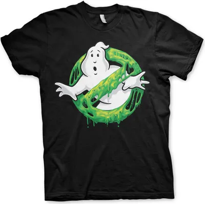 Produktbild von Ghostbusters Slime Logo T-Shirt - XX-Large - Black