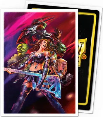 Produktbild von 100 Dragon Shield Matte Art Sleeves - Flesh and Blood - Super Slam