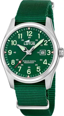 Produktbild von Lotus Armbanduhr Date Minimalist For Him Green