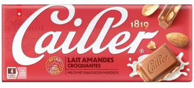 Produktbild von Cailler Lait Amandes Croquantes 100g
