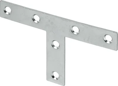 Produktbild von Vormann T-Flachwinkel verzinkt 140/80 x 30 mm