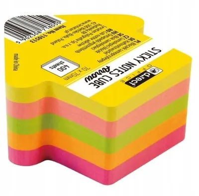 Image de BLOCK SHAPE SHAPE SHAPE 70X70mm 400 feuilles