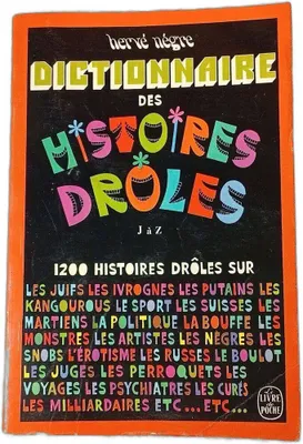 Produktbild von Hervé Nègre - Dictionnaire des histoires drôles
