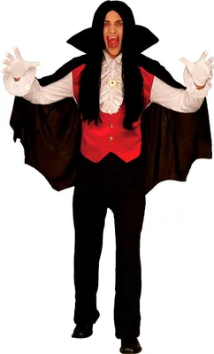Produktbild von GRAF DRACULA (Hemd mit Weste, Jabot, Hose, Umhang mit Kragen) Gr. M