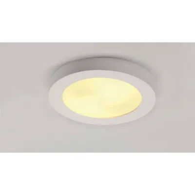 Produktbild von SLV Deckenleuchte, GL 105 E27, rund, weisser Gips, max. 15W