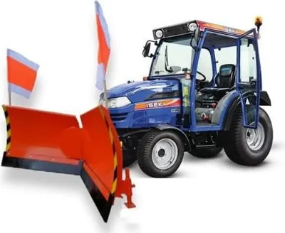 Produktbild von Schneepflug Schneeschild Räumschild mit Schnellkupplungs-Anbauplatte 3-Punkt KAT.0-Aufnahme Breite 200cm hydraulisch 7-Fach verstellbar