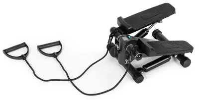 Imagen del producto de Stepper de fitness ModernHome de Multistore, con bandas de resistencia y contador