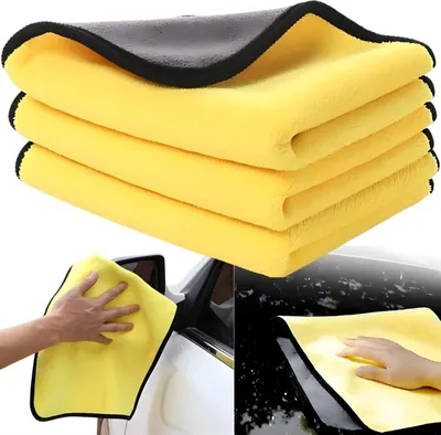 Obrázok produktu pre Mikrovláknový uterák na auto 30 × 30 cm - 3ks KP39126