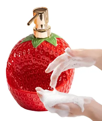 Produktbild von Keramische Seifenspender mit Schwammspeicher für das Badezimmer
