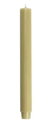 Produktbild von Rustik Lys Dinnerkerzen 2,6 × 30 cm – Beige-Oliv – 1 Stück