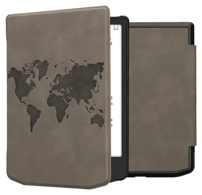 Produktbild von kwmobile Schutzhülle für Pocketbook Verse / Verse Lite / Verse Pro / Color / Vivlio Light/Light HD Hülle - eReader Case aus Kunstleder mit Auto Sleep