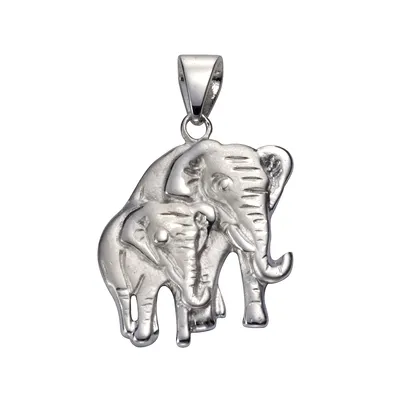 Produktbild von F Anhänger 925/- Sterling Silber 2,6cm weiß 360242151