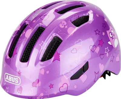 Image de Casque Enfant Abus 67260 - SMILEY 3.0 PURPLE STAR M