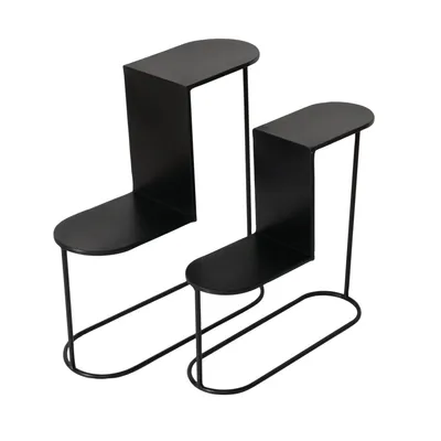 Produktbild von Blumentreppe PLUTO, H. 45-55 cm, 2er-Set