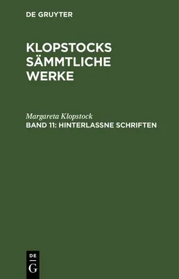 Produktbild von Hinterlaßne Schriften