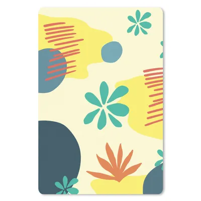 Produktbild von MuchoWow® Mauspad Mousepad Sommer - Flecken - Pastell 40x60 cm - Mousepads - Maus Mat - Pad - Mausunterlage - Schreibtisch Accesoire