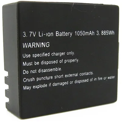 Produktbild von Easypix 01470, 1050 mAh, 3,7 V, Lithium-Ion (Li-Ion)