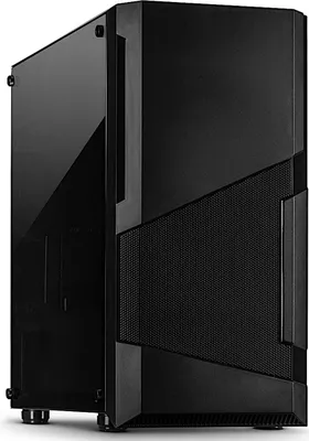 Produktbild von Inter-Tech SM-007 Enforcer, Tower, PC, Schwarz, Mini-ITX, uATX, 15,5 cm, 31 cm