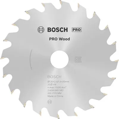 Produktbild von PRO Wood Kreissägeblatt, 130 x 2,4 x 20 mm, Z20