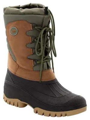 Produktbild von Almwalker Winter Boots Uni (Braun/Oliv) Größe 46