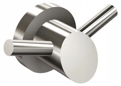 Imagen del producto de Andex - Ganchos para baño, montaje en pared, acero inoxidable, modelo 903/SG