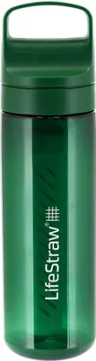 Zdjęcie produktu dla Butelka z filtrem do wody LifeStraw Go 2.0 Terrace Green 650 ml