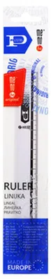 Produktbild von Linijka Memobe 20 cm precyzyjna trwała z etui