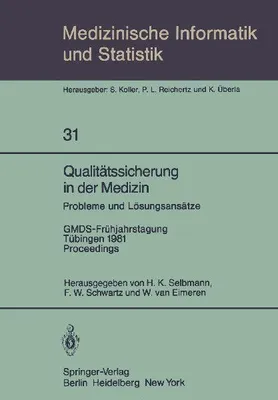 Produktbild von Qualitätssicherung in der Medizin, Probleme und Lösungsansätze