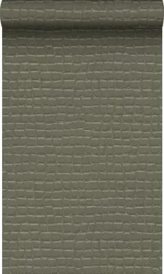 Productafbeelding van Origin Wallcoverings behang krokodillenhuid taupe 53 cm x 10.05 m