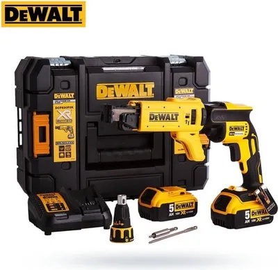 Produktbild von DeWalt DCF620P2K bÃ1/4rstenloser Trockenbauschrauber 5,0 Ah XR Li-Ion Akku
