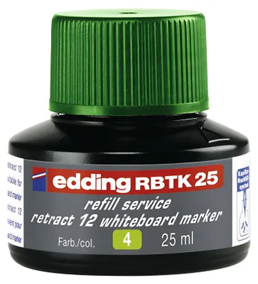 Produktbild von Edding RBTK 25, Grün, Multi, 25 ml, Edding retract 12, 1 Stück(e)