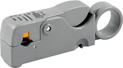 Image de Fixpoint 11661 Outil à dénuder avec 2 lames - longueur de coupe : minimum 4 mm, plus 6 mm, 8 mm et jusqu'à 12 mm maximum