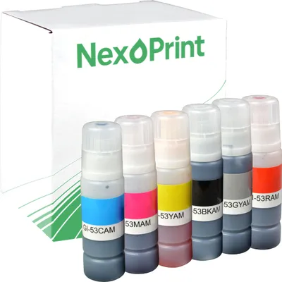 Produktbild von Druckerpatrone kompatibel zu Canon GI-53 GYR mehrfarbig Pixma G 650 G 550