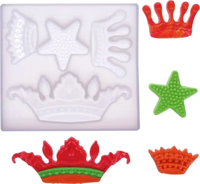 Produktbild von Silikonform CORONES STARS