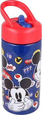 Produktbild von Micky Maus Plastik Flasche 410 ml Trinkflasche Sportflasche