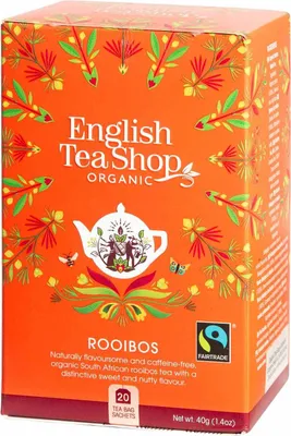 Image de ETS - Rooibos,commerce équitable, 20 sachets de thé