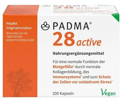 Zdjęcie produktu dla Padma 28 aktywnych kapsułek 200 kapsułek