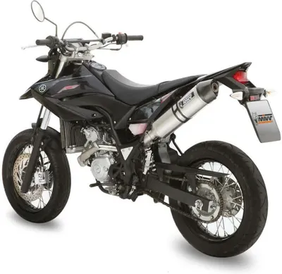 Immagine prodotto di Marmitta Slip-on MIVV Oval omologata in acciaio inox per YAMAHA wr 125 r/x