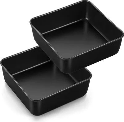 Zdjęcie produktu dla TEAMFAR garnek do zapiekanek ze stali nierdzewnej zestaw 2 brownie ciasto lasagne 15cm nieprzywierający