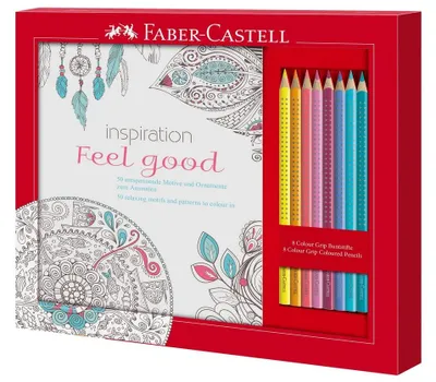 Produktbild von FABER-CASTELL Dreikant-Bunstifte Colour GRIP, Set Feel Good