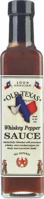 Zdjęcie produktu dla Old Texas Whisky Pepper Steak Sauce aus Jalapenoschoten 250ml