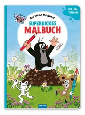 Produktbild von Trötsch Der kleine Maulwurf Superdickes Malbuch Ausmalbuch