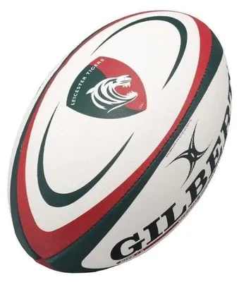 Image de GILBERT Ballon de rugby REPLICA - Leicester - Taille Mini