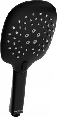 Produktbild von Mexen R-22 3-Funktions-Duschgriff, Schwarz - 79522-70