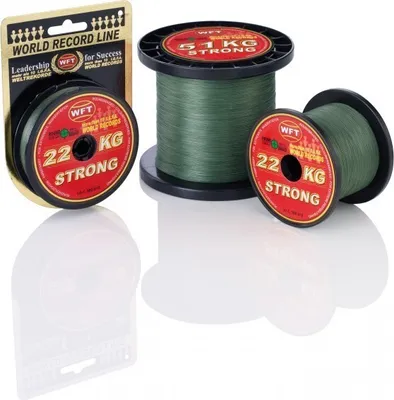Produktbild von WFT KG strong Schnur 1000m 0,25mm 39kg grün